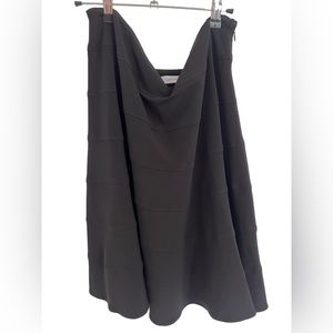 Calvin Klein Women’s Knee Length Skirt. Size 14 Color Black.